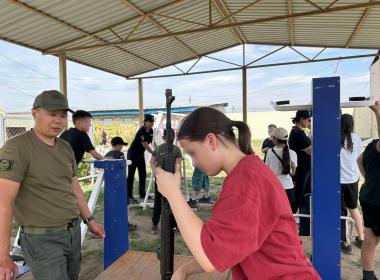 Филиал в Бурятии провёл военные игры и мастер-классы ко Дню защиты детей