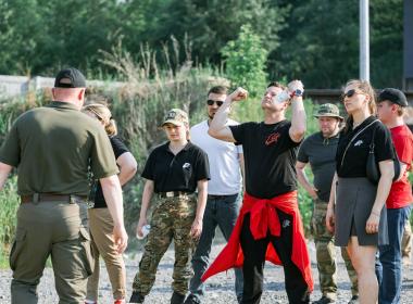 Представители отделений «Юнармии» из 12 регионов России посетили филиал Центра «ВОИН» в Тюменской области