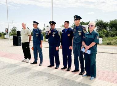 Волгоградские курсанты Центра «ВОИН» освоили «Азбуку спасения»