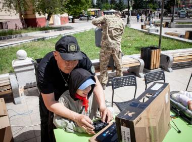 Филиал Центра «ВОИН» в Бурятии участвовал в книжном фестивале