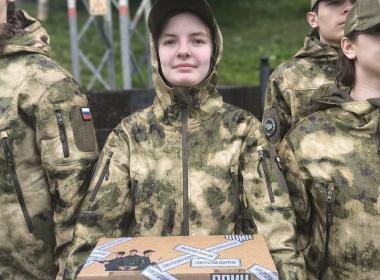 Мурманские курсанты встретили агитационный поезд «Единство в памяти. Сила в подвиге»