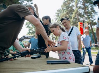 Жители Хабаровска прошли «Тропу воина» в День ветерана боевых действий