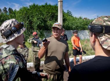 Филиал Центра «ВОИН» в Бурятии помогает казачеству проводить военно-спортивные игры для детей