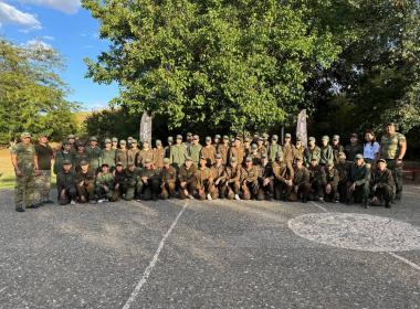 Шестая и финальная военно-спортивная смена Центра «ВОИН» стартовала в Калмыкии