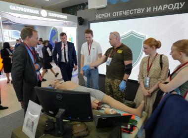 Центр «ВОИН» подготовил уникальный военно-спортивный городок для участников ВЭФ-2025