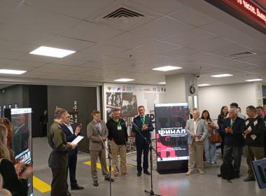 Курсанты сахалинского филиала Центра «ВОИН» приняли участие в открытии экспозиции «Дальневосточный финал»