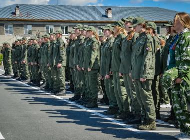 Летняя смена «Время героев» Центра «ВОИН» стартовала в Кузбассе