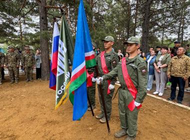 Вторая смена «Время юных героев» Центра «ВОИН» началась в Якутии