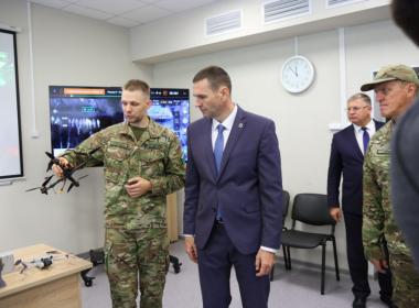 Губернатор Хабаровского края открыл новый учебный год в Центре «ВОИН»