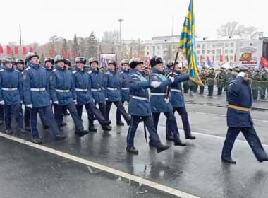 Курсанты Центра «ВОИН» приняли участие в Параде памяти в Самаре