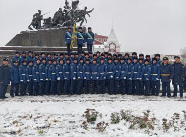 Курсанты Центра «ВОИН» приняли участие в Параде памяти в Самаре