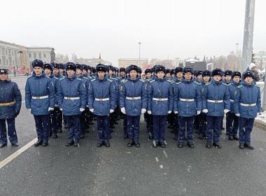 Курсанты Центра «ВОИН» приняли участие в Параде памяти в Самаре