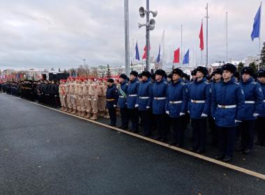 Курсанты Центра «ВОИН» приняли участие в Параде памяти в Самаре