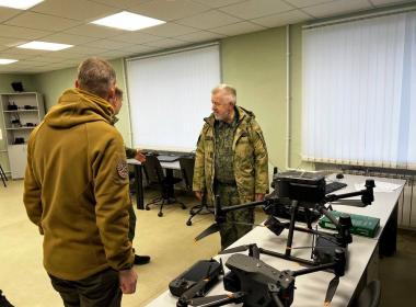 Сегодня проверил работу Центра «ВОИН» в Луганской Народной Республике