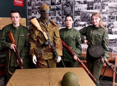 Курсанты Центра «ВОИН» посетили место, где рождаются настоящие бойцы