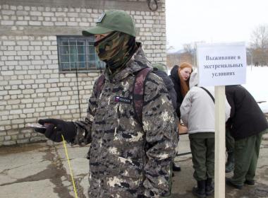 Сахалинские курсанты приняли участие в муниципальном этапе военно-патриотической игры «Зарница»